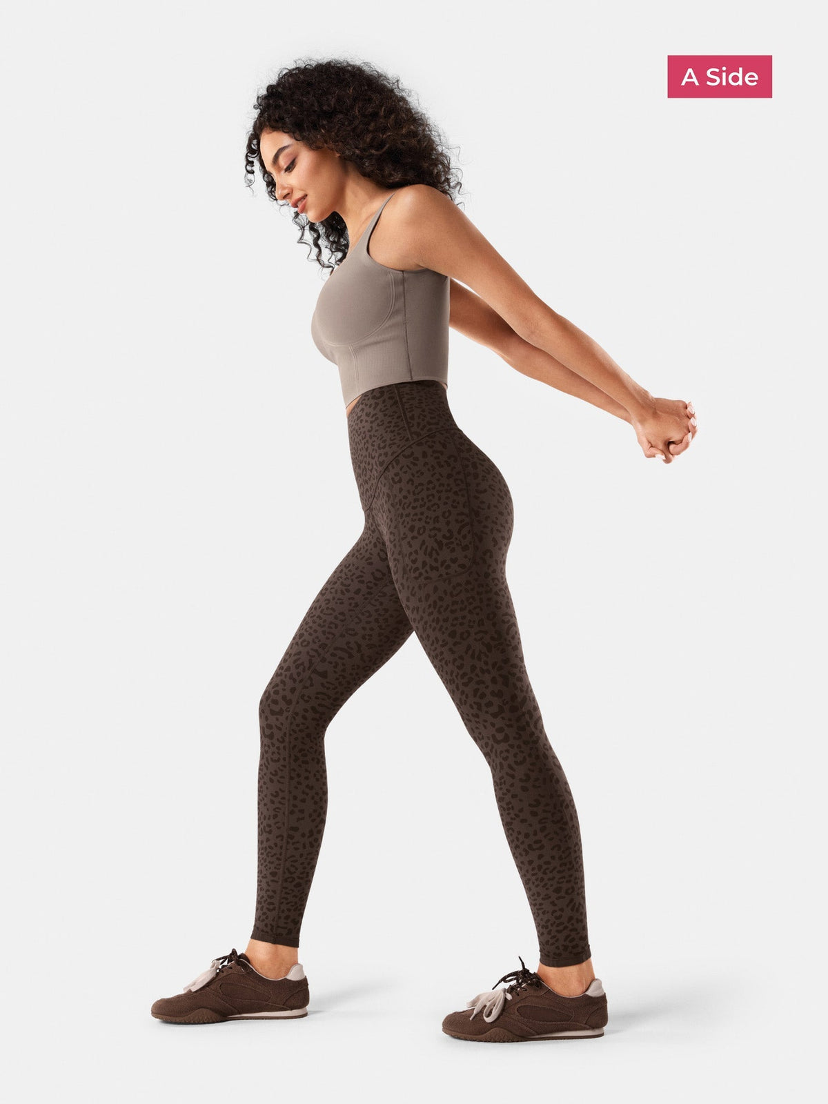 PowerBand Resistance Leggings (Reversible Wear)