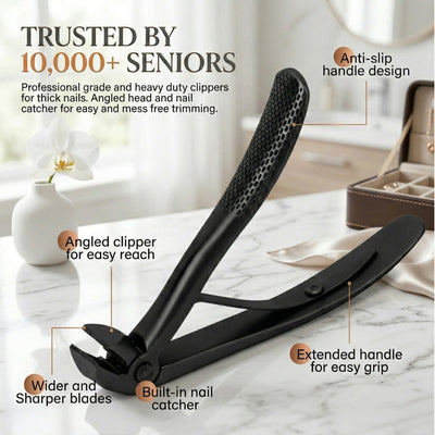 Getinhalux® Nail Clipper for Seniors | Cuts Thick Nails With Less Effort
