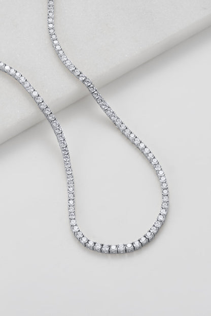 Dani Tennis Necklace - Gold
