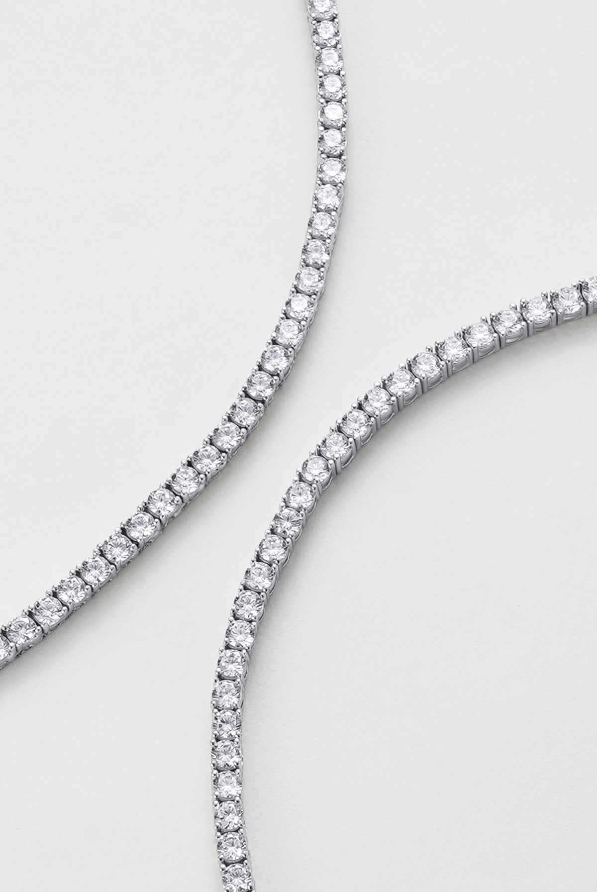Dani Tennis Necklace - Gold