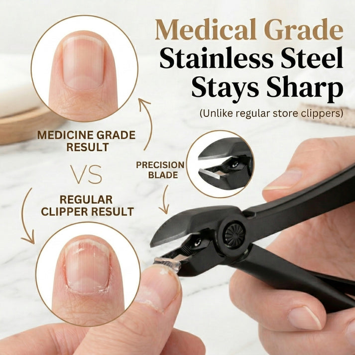Getinhalux® Nail Clipper for Seniors | Cuts Thick Nails With Less Effort