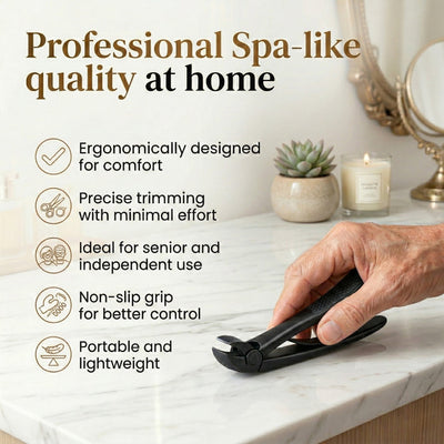 Getinhalux® Nail Clipper for Seniors | Cuts Thick Nails With Less Effort