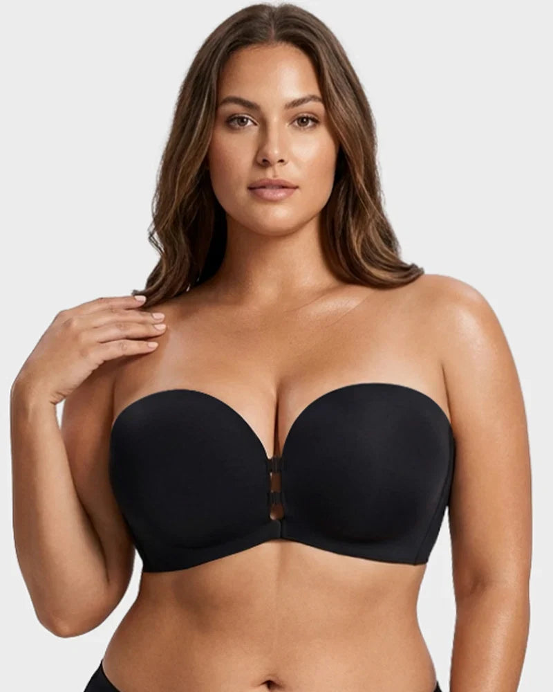 Salda Strapless Bra — Front-Closure Push-Up