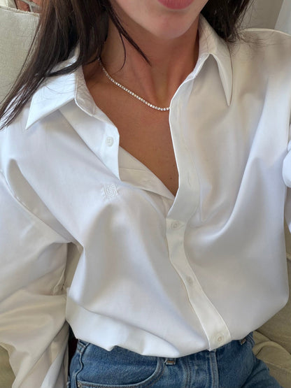 Dani Tennis Necklace - Gold