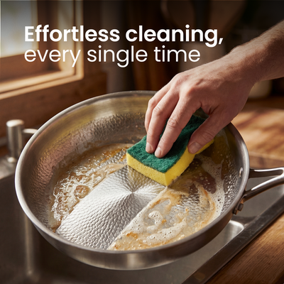 Titanium Fry Pan Pro® | Perfect Non-Stick Cooking without Chemicals!