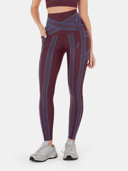 PowerBand Resistance Leggings (Reversible Wear)