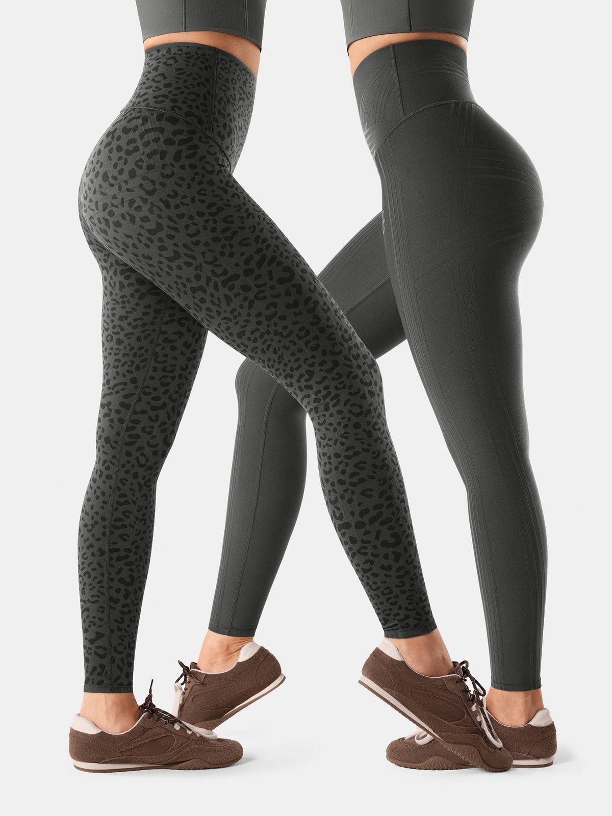 PowerBand Resistance Leggings (Reversible Wear)