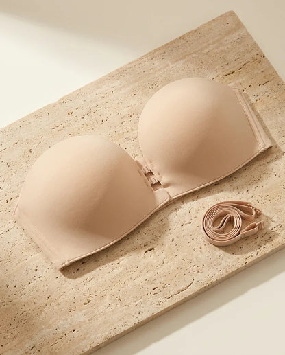 Salda Strapless Bra — Front-Closure Push-Up